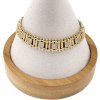 2035 Bransoletka elegancka złota 19cm pozłacana 14k Xuping 